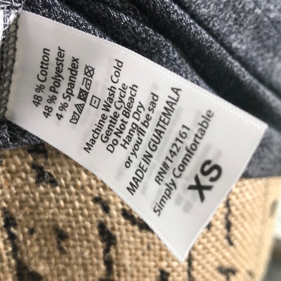 NWT Lularoe XS Randy in greys - Picture 8 of 8